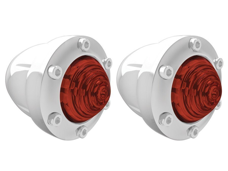 RSD TURN SIGNALS REAR TRACKER RED Chr (GB)