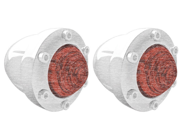 RSD TURN SIGNALS REAR TRACKER RED Chr (GB)