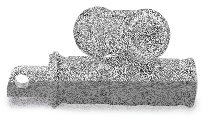 PM XLS FOOT PEG SET Black (GB)