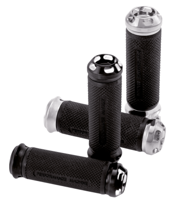 PM Apex cable grips Chrome (GB)