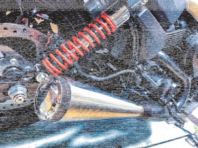 Supertrapp XG14-UP stainless muffler (GB)