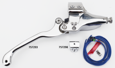 PM chrome HBMC 11/16" clutch Contour 07-