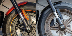 RH21-UP front fender steel Street-Cut (GB)