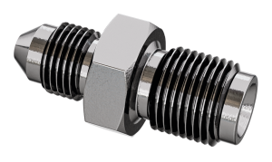 Adaptor 7/16-24 female : AN-3 male inox