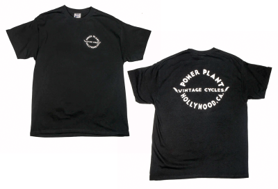 P16 STAPLE VINTAGE CYCLES TEE BLK M (GB)