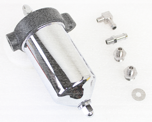 Black & chrome Oil filter kit BT48-64 (GB)