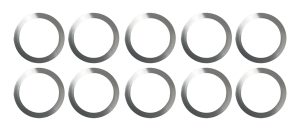 10pck shimm .003" sprocket shaft 55-84