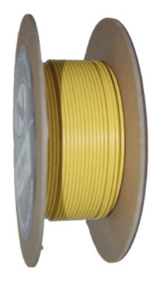 18-Gauge YELLOW 100 Spool Primary Wire
