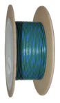 18-Gauge GREEN/BLUE STRIPE 100 Spool Pr