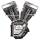 Engine, Assembled, T124, w/o Induction/I (GB)