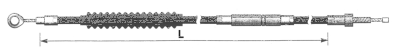 Barnett Stealth clutch cable 58" XL86 (GB)