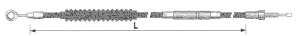 Barnett Stealth clutch cable 58" XL86 (GB)