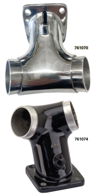SU Manifold Upswept Polished BT84-05 (GB)