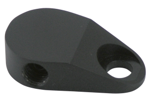 Blk.Brake Tee V-ROD 3/8"-24 UNF Convex (GB)