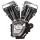 S&S T124 black/Chr no carb/ign FXD06-17 (GB)
