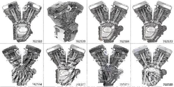 S&S T143 engine blk FXD99-05 FLH/T99-06 (GB)