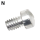 10pck Fillisterhead screw 8-32x1/4 (GB)