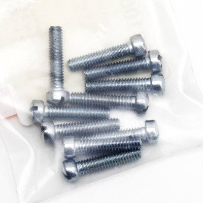 10pck Fillisterhead screw 8-32x3/4 WhP (GB)