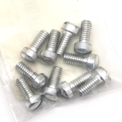 10pck Fillisterhead screw 12-24x1/2, WhP (GB)