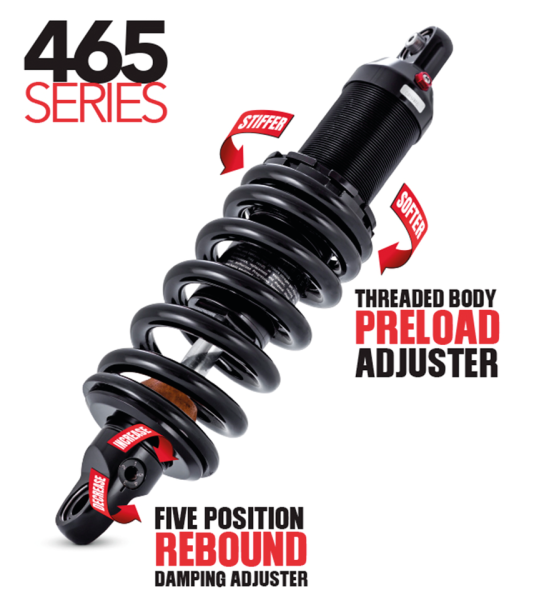 PS465 309mm monoshock blk ST18-up (GB)