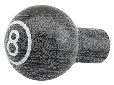 JM Choke Knob 8 Ball Black (GB)