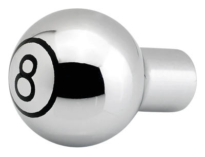JM Choke Knob 8 Ball Chrome (GB)