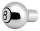 JM Choke Knob 8 Ball Chrome (GB)