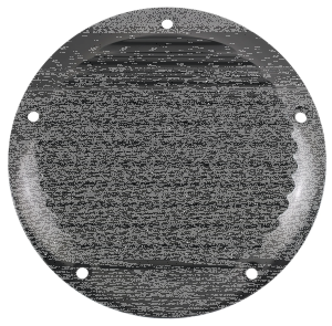 JM Derby Cover Finned Blk FLH/T15-Up (GB)