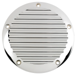 JM Derby Cover Finned Chr FLH/T15-Up