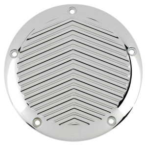 JM Derby Cover V-Fin Chr FLH/T15-Up