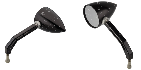 JM Mirror Viewtech 5 Smooth Black (GB)