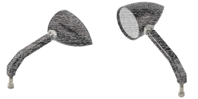 JM Mirror Viewtech 5 Smooth Black (GB)