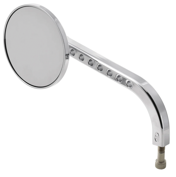 JM Mirror Viewtech 7 Long LH Chrome (GB)