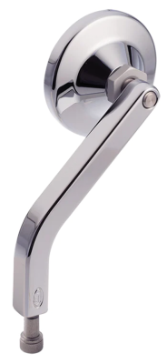 JM Mirror No. 2 Solid Short LH Chrome