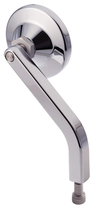 JM Mirror No. 2 Solid Short RH Chrome (GB)