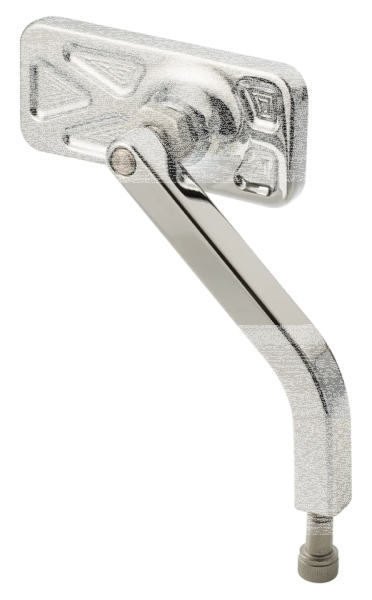 JM Mirror No. 1 Solid Short RH Chrome (GB)