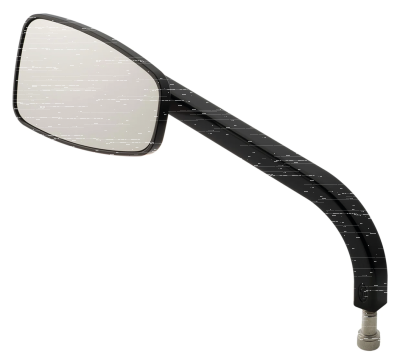 JM Mirror No. 8 Solid Long LH Black (GB)