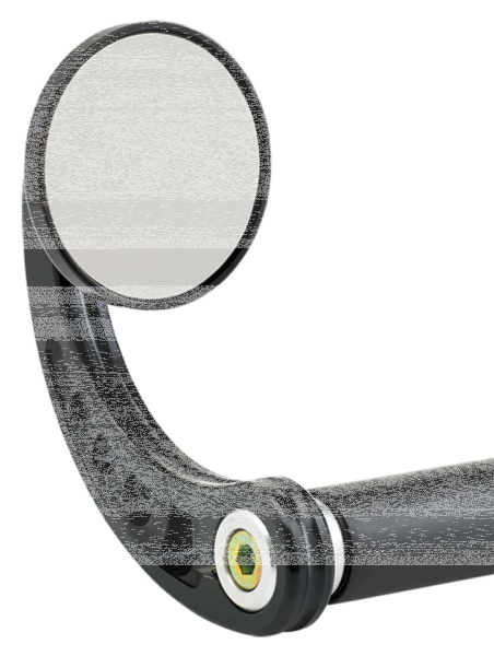 JM Bar-End Mirror 2-1/4" Stem C Black (GB)