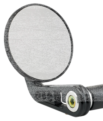 JM Bar-End Mirror 3-1/4" Stem A Black (GB)