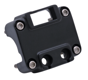 Black horizontal switch housing 72-81 (GB)