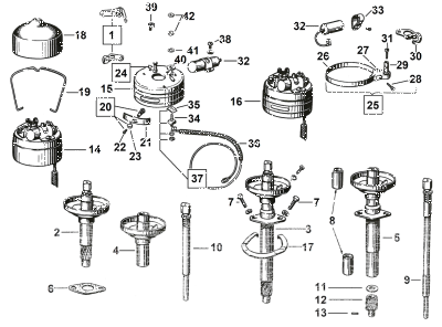 Ignition point set 1930-1948 (GB)