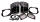 Install Kit for 6x9" Speakers FLH/T14-Up (GB)