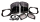 Install Kit for 6x9" Speakers FLH/T98-13 (GB)