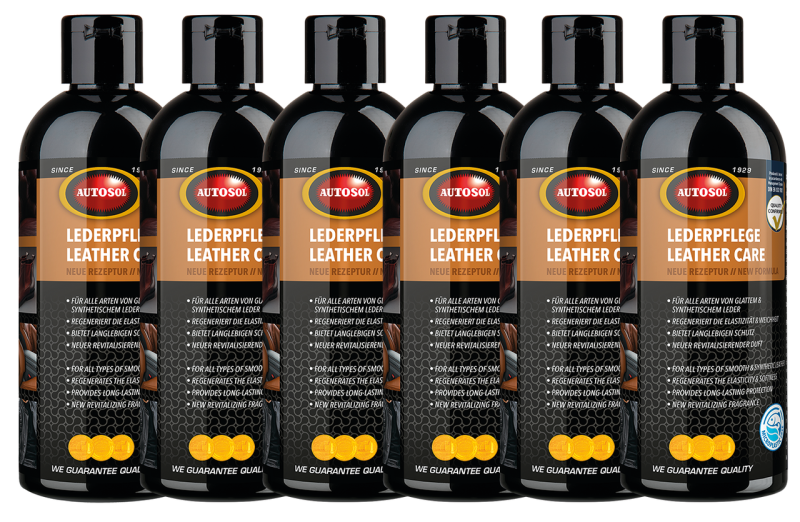 6pck Autosol Leather Care 250ml (GB)