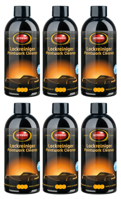 6pck Autosol Paint Work Cleaner 500ml (GB)