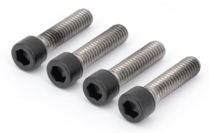 FR Fender SHCS screws Matt Blk XL04 (GB)