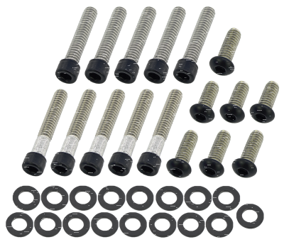 Prim. Cover Bolts Matt Blk FLH/T85-98 (GB)