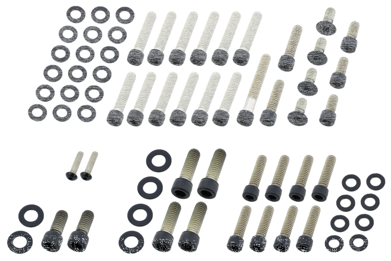 Eng. Bolt Kit Matt Blk BT77-84 (GB)