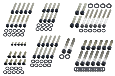 Eng. Bolt Kit Matt Blk FLH/T99-06 (GB)