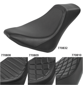 Solo Plain Seat Black FLHC18-Up (GB)